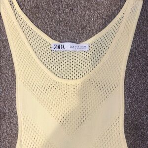 Zara mesh tank